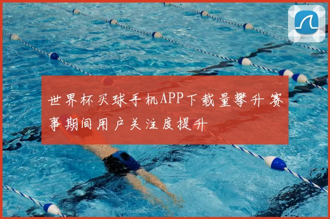 世界杯买球手机APP下载量攀升 赛事期间用户关注度提升