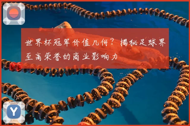 世界杯冠军价值几何？揭秘足球界至高荣誉的商业影响力