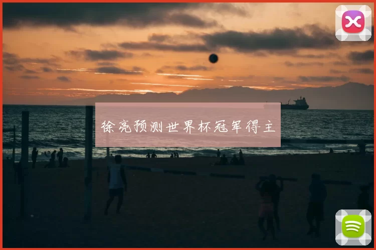 徐亮预测世界杯冠军得主