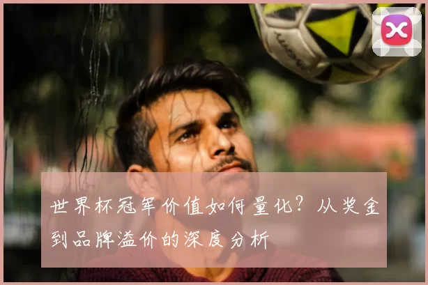 世界杯冠军价值如何量化？从奖金到品牌溢价的深度分析