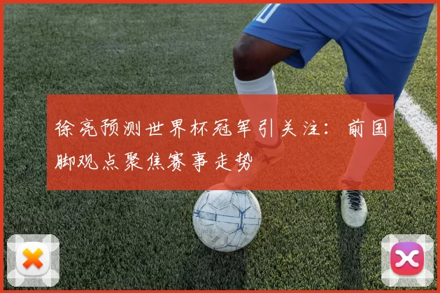 徐亮预测世界杯冠军引关注：前国脚观点聚焦赛事走势